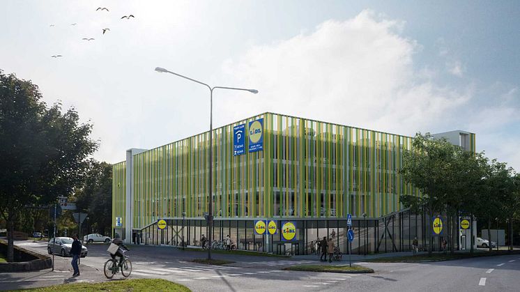 Visionsbild för parkeringshus och Lidl-butik i Borås.jpg