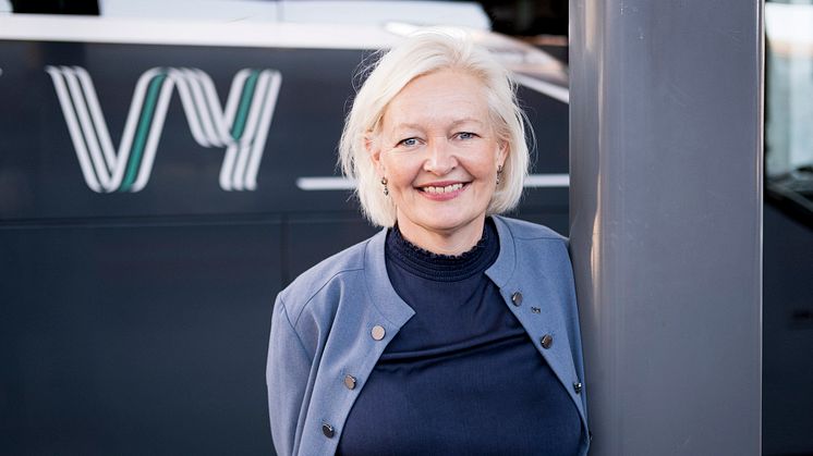 Konsernsjef Gro Bakstad er fornøyd med reiseveksten i årets fire første måneder.