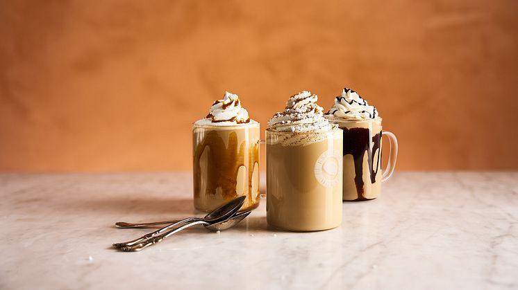 Latte smaksatt med kanelbulle