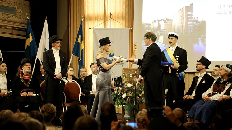Trainor Sveriges vd ny hedersdoktor vid Mittuniversitetet