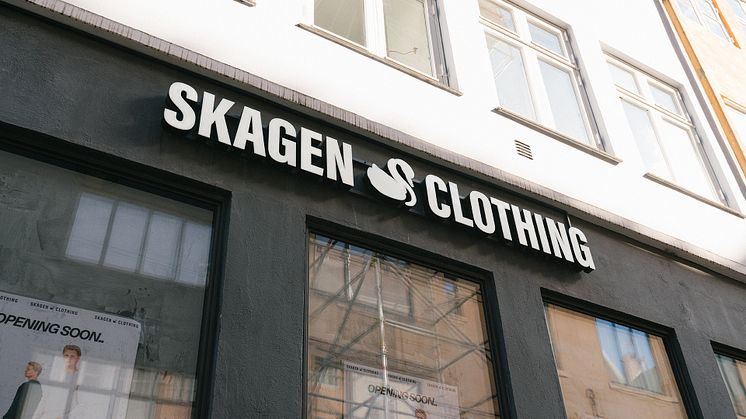 Den 19. oktober kl. 10 åbner Skagen Clothing deres butik nummer to - adressen er Klosterstræde 10