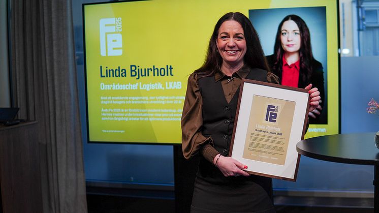Linda Bjurholt från LKAB blir Årets Fe 2025