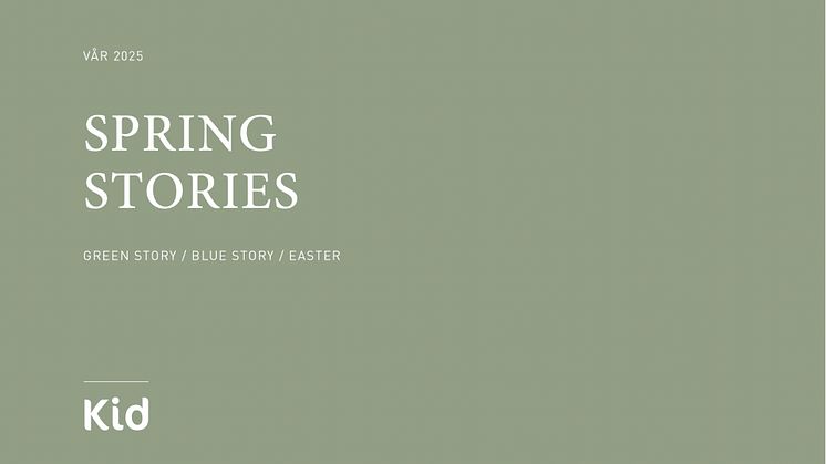 Spring Stories - Våren & påsken hos Kid interiør 2025