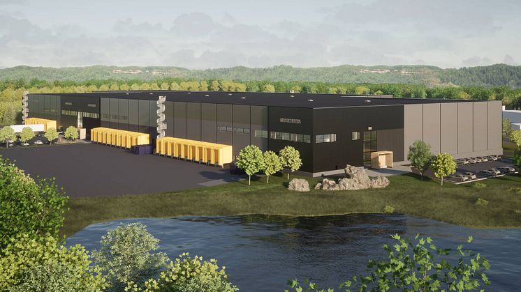 Ruukki och Nrep Logicenters ska bygga ett unikt logistikcenter i Finland, med Ruukkis LowCarbon-produkter