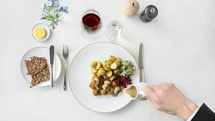 One Planet Plate is served at Verandan, Grand Hôtel Stockholm