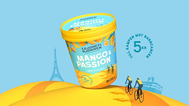 LEJONET & BJÖRNEN  LANSERAR MANGO & PASSION –  EN GLASS SOM GÖR SKILLNAD