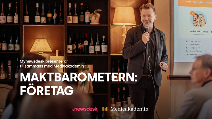Här är företagen som engagerar mest i sociala medier – ny rapport från Medieakademin och Mynewsdesk