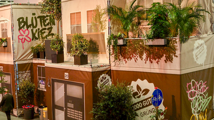 Grüne Idylle mitten in der Stadt – LECHUZA hat auf der Grünen Woche präsentiert, wie Urban Gardening gelingt 