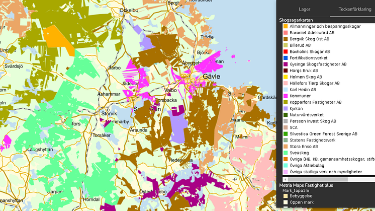 Metria Maps är en snabb och stabil karttjänst som enkelt integreras i befintliga verksamhetssystem.