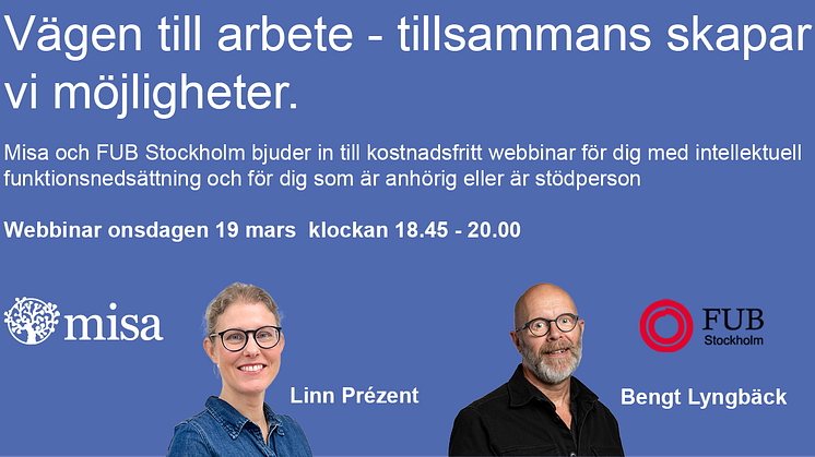 Vägen till arbete-tillsammans skapar vi möjligheter