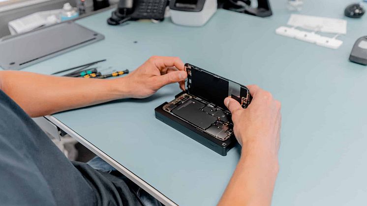 Iphone gik i stykker - Stayonline fixer den