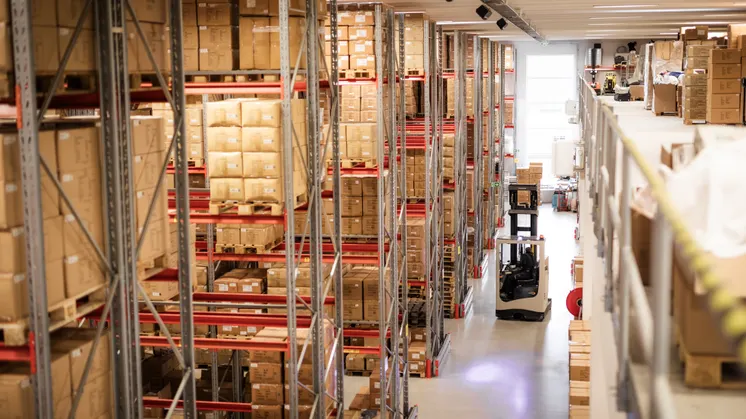 Franzéns Textil i Kinna investerar i en ny logistik- och integrationslösning från Connect Companies.