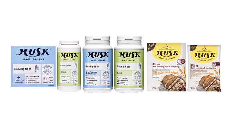 Orkla Care återkallar samtliga HUSK-produkter