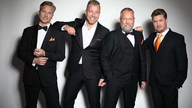 Premiärkväll för Arvingarnas jubileumsshow ”I takt med tiden” på Kajskjul 8 i Göteborg!