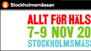 Pressinbjudan: Nordens största hälsomässa - Allt för Hälsan 2008 7 - 9 november, Stockholmsmässan