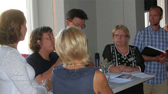Mattias Lundberg leder Famnas seminarier i Almedalen 2012