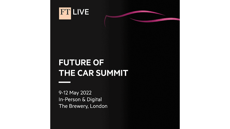 Financial Times “Future of the Car 2022” Summit