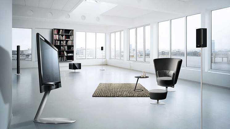 Loewe Art LED tv i livingroom