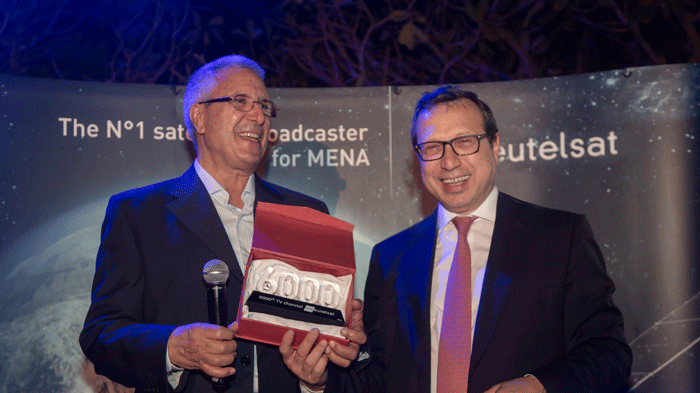 OSN First HD - Home of HBO reçoit un prix spécial d'Eutelsat en devenant la 6 000e chaîne diffusée sur la flotte de l’opérateur