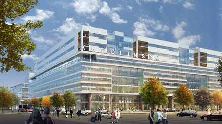 Inspecta är tillsammans med HIFAB utsedd att som oberoende part delta i uppförandet av Nya Karolinska Solna