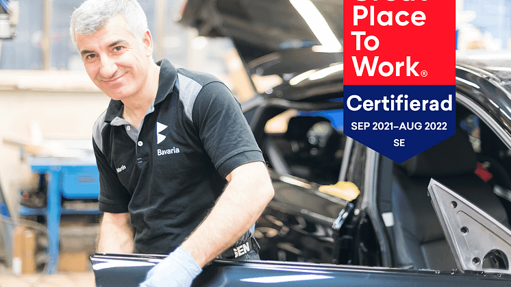 Bavaria Sverige är återigen certifierade som Great Place To Work.