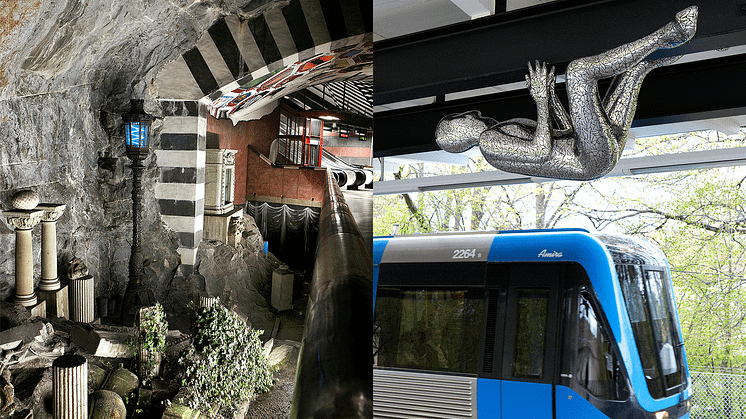 Bokrelease: Unik guide till konsten i Stockholms kollektivtrafik