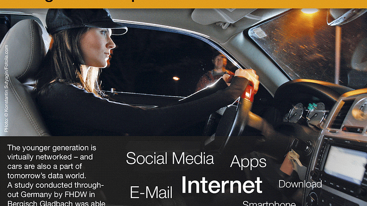 Internett, Apps og Music Downloads – Alt blir en del av kjøreturen! 
