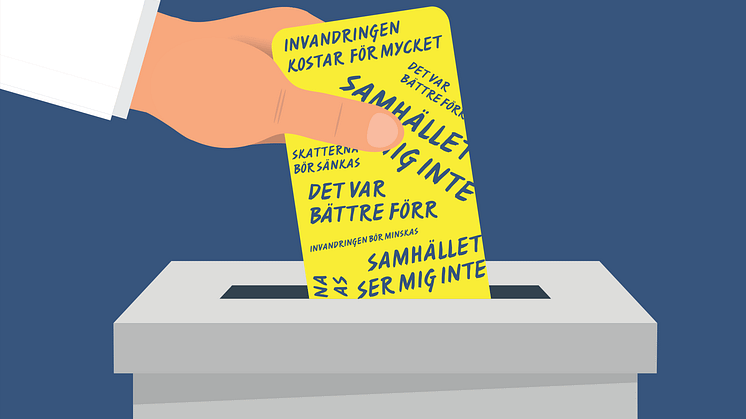 Sverigedemokraternas väljare. Rapportomslag