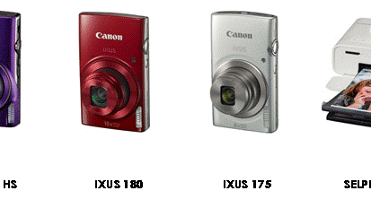 Canon lanserer nye IXUS-kameraer og ny kompakt SELPHY-fotoskriver 