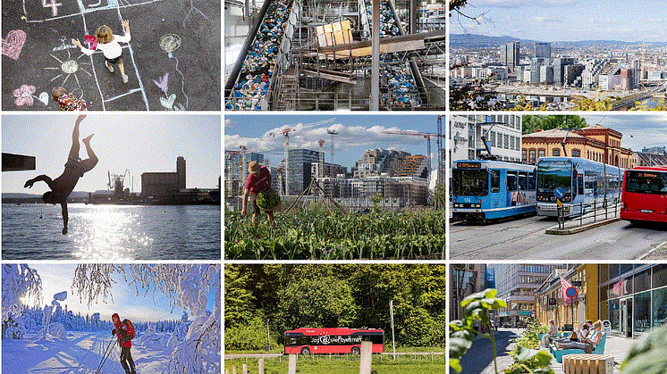 Oslo vant konkurransen mot 13 andre europeisk byer fordi Oslo kan vise til noen av de beste resultatene og løsningene for en mer klima- og miljøvennlig by. Søkerbyene konkurrerte i 12 kategorier. Foto: Oslo kommune