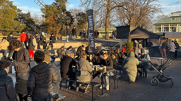 Årets rekryteringsevent P.S. Jag saknar dig på Skansen i Stockholm var snöfattigt men uppskattat.   Foto: Piteå kommun