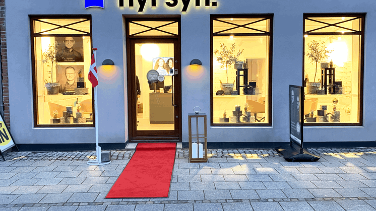 Trods et svært år i den danske detailhandel er den frivillige optikerkæde Nyt Syn kommet stærkt ud af 2022, hvor Nyt Syn-butikkerne samlet omsatte for knap 273 millioner kroner. Foto: PR.