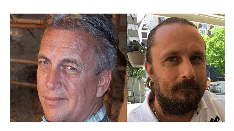 Thomas Sundin (vänster på bilden) och Krister Lindau.