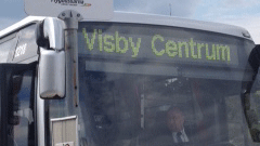 Extra Flygbussar i Visby under Almedalsveckan