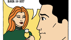 Enjoy sänker priset på Comic strip!