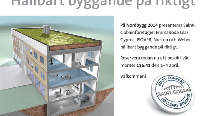 Saint-Gobain ISOVER på Nordbygg