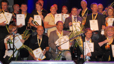 Ett formidabelt medaljregn för Pernod Ricard på Stockholm Beer & Whisky Festival 2009. 
