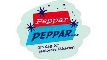 Äldres säkerhet i fokus på Peppar peppar …