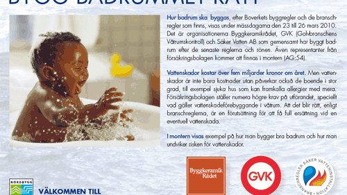 Bygg badrummet rätt - Nordbygg