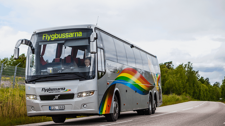 Trafikstart för Flygbussarna på Gotland