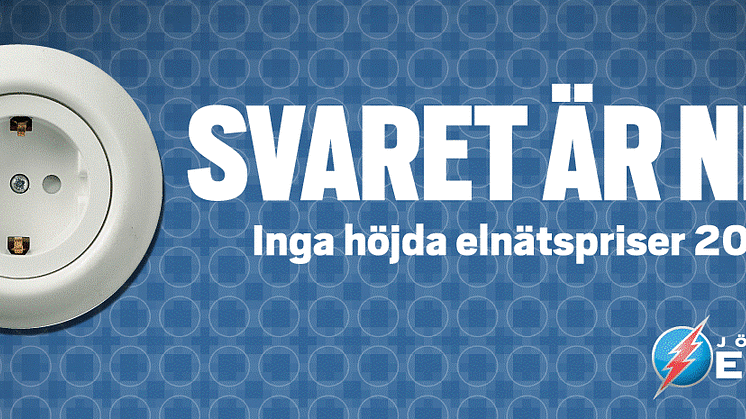 Svaret är nej. Inga höjda elnätspriser 2016