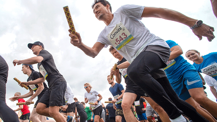 Stafesten blir Convinistafetten – Marathongruppen och Convini fördjupar samarbetet