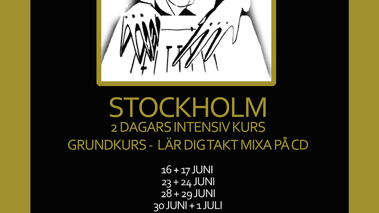 Imorgon startar den första av 21 dj-kurser för tjejer i Stockholm med Katja Gustafsson