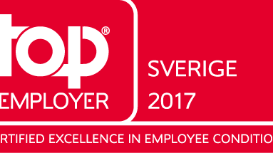 ​För andra året i rad tar Saint-Gobain Sweden hem den prestigefyllda certifieringen Top Employer.