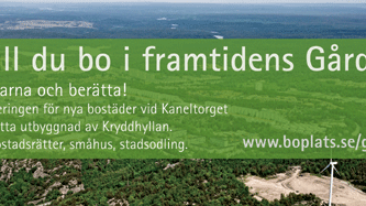 Hur vill du bo i framtidens Gårdsten?