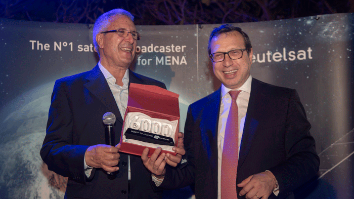​OSN First HD - Home of HBO receives Special Award from Eutelsat as 6000th channel on its fleet 