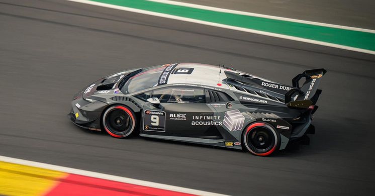 Lamborghini Stockholm och Lamborghini Malmö stödjer nationella talanger i Lamborghini Super Trofeo Europe
