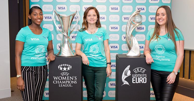 Visa semnează în premieră un acord cu UEFA pentru a susţine fotbalul feminin