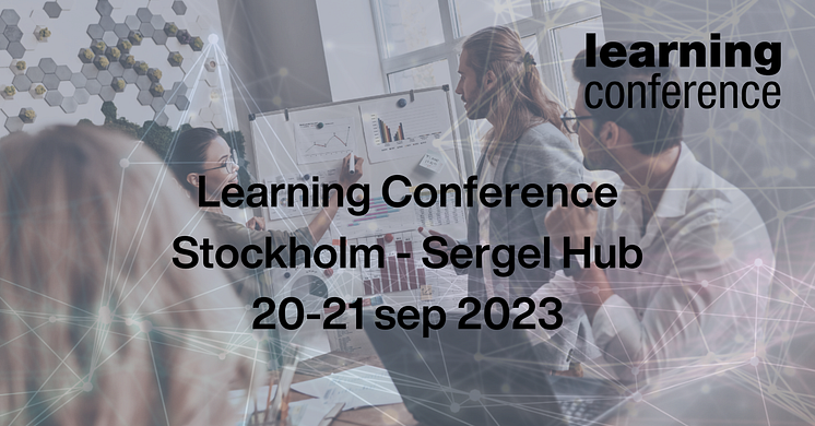 Årets nya mötesplats - Learning Conference: Stockholm 20–21 september 2023