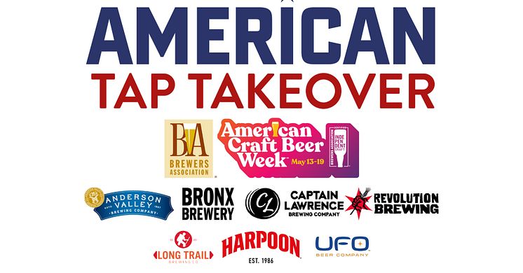 Amerikanska öllegender på svensk mark: Tap Takeover med sju framstående bryggerier i samarbete med Brewers Association och TOMP Beer Wine & Spirits.
